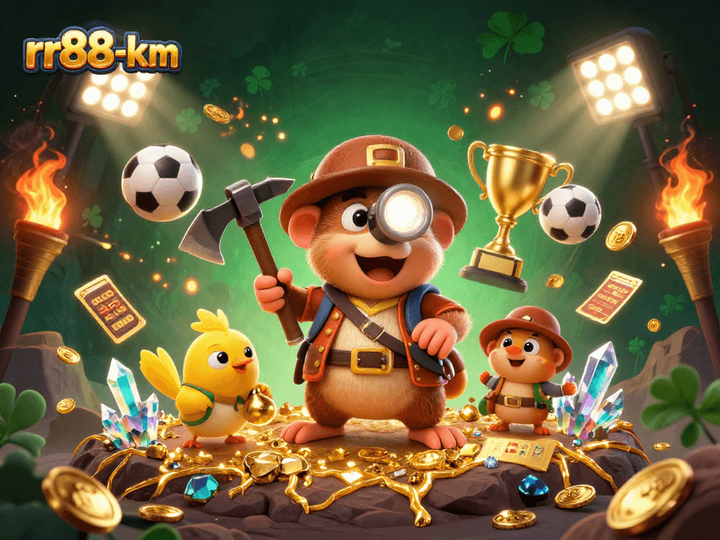 Experience rr88-km as the treasure hunter mole uncovers golden riches amidst dynamic sports betting excitement.