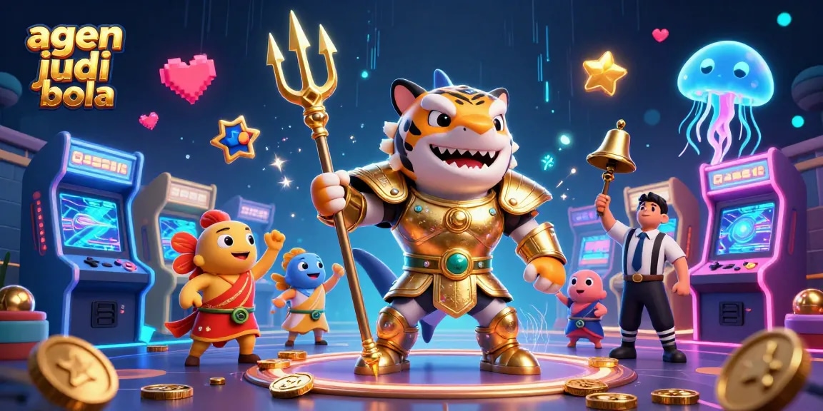 Engage in thrilling sports betting with agen judi bola featuring vibrant casino elements.