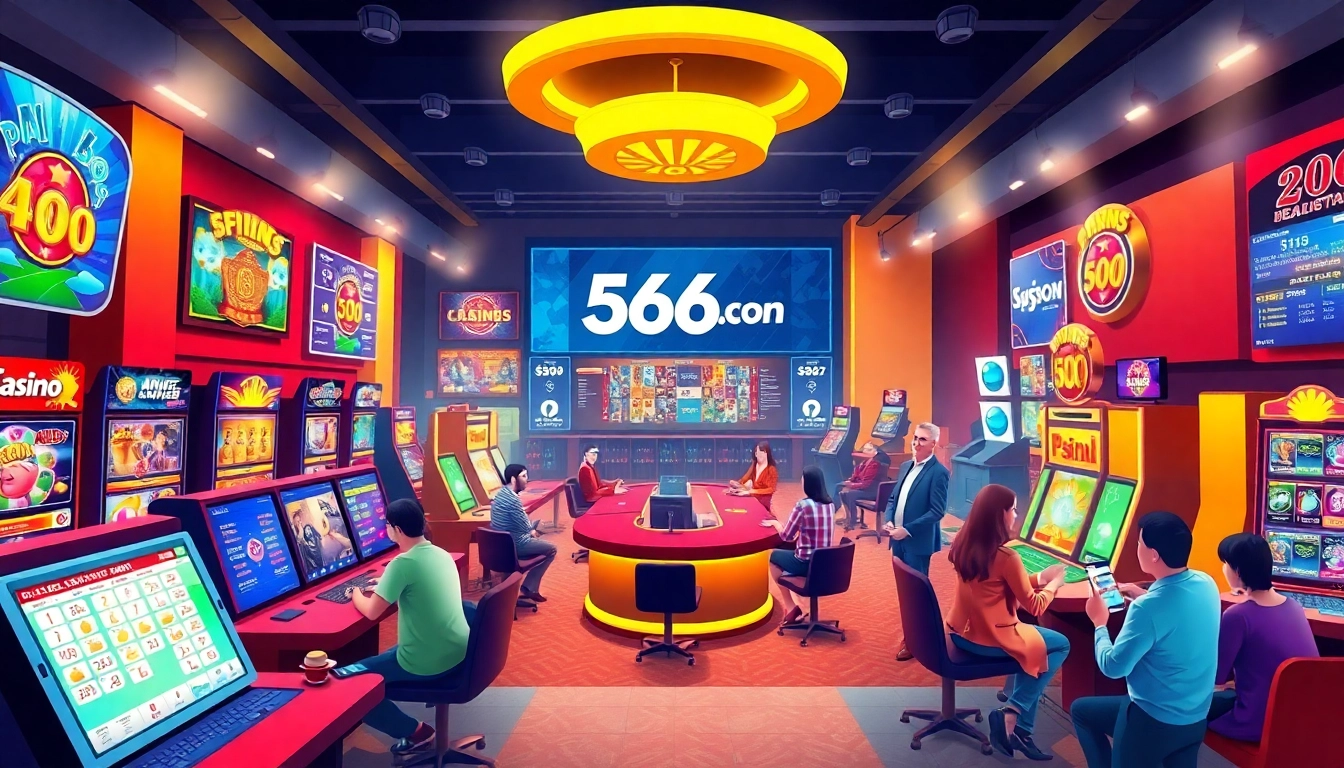 Experience the excitement of gaming at 566.con with vibrant online casino offerings, including slots and live dealers.