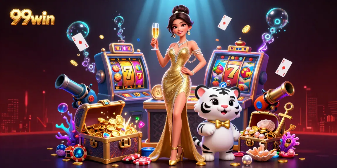Experience excitement at 99win with glamorous characters and dynamic casino elements enhancing your gaming adventure.
